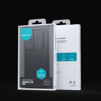 Nillkin CamShield Pro Case for Samsung Galaxy A55 with Camera Cover - Black_16