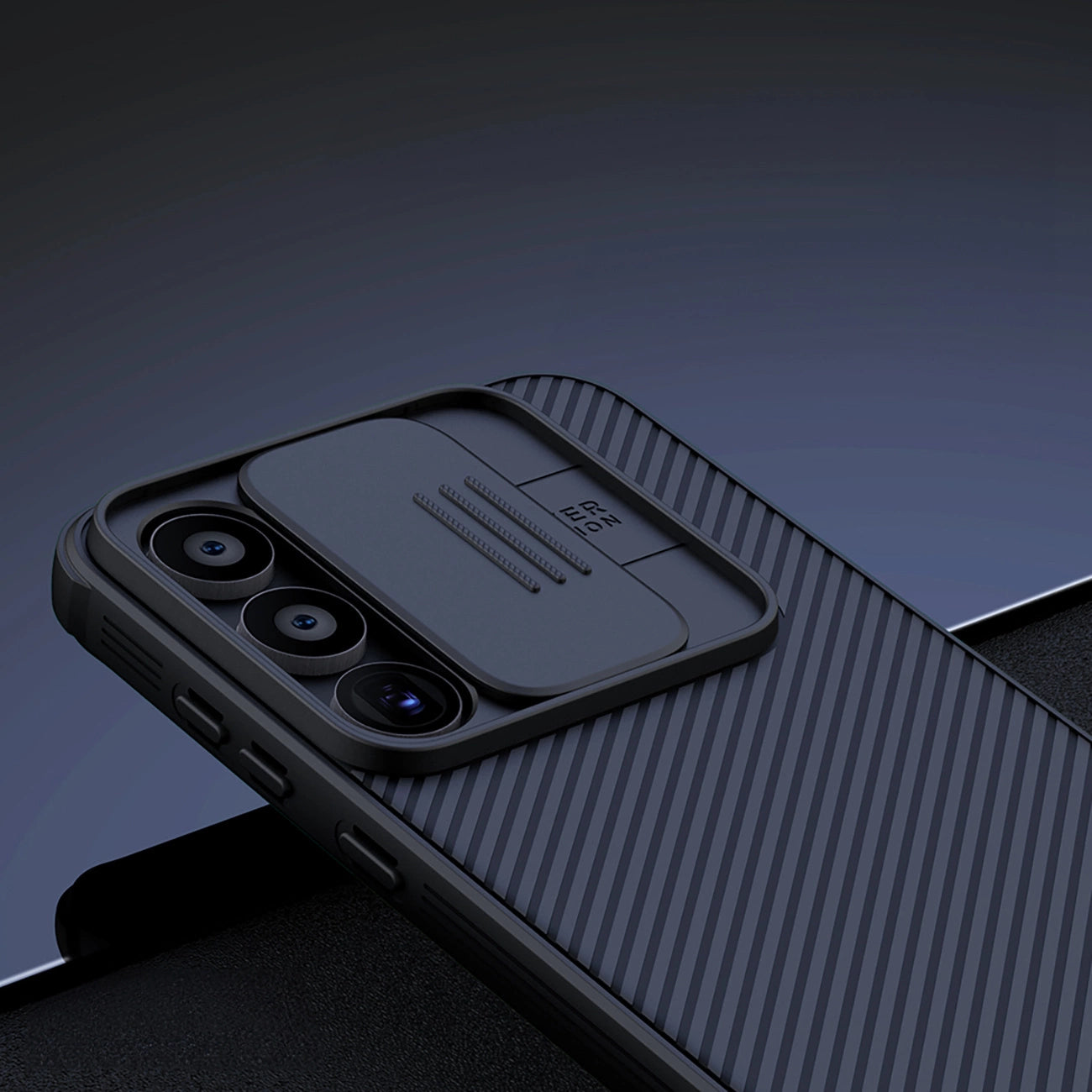 Nillkin CamShield Pro Case for Samsung Galaxy A55 with Camera Cover - Black_9