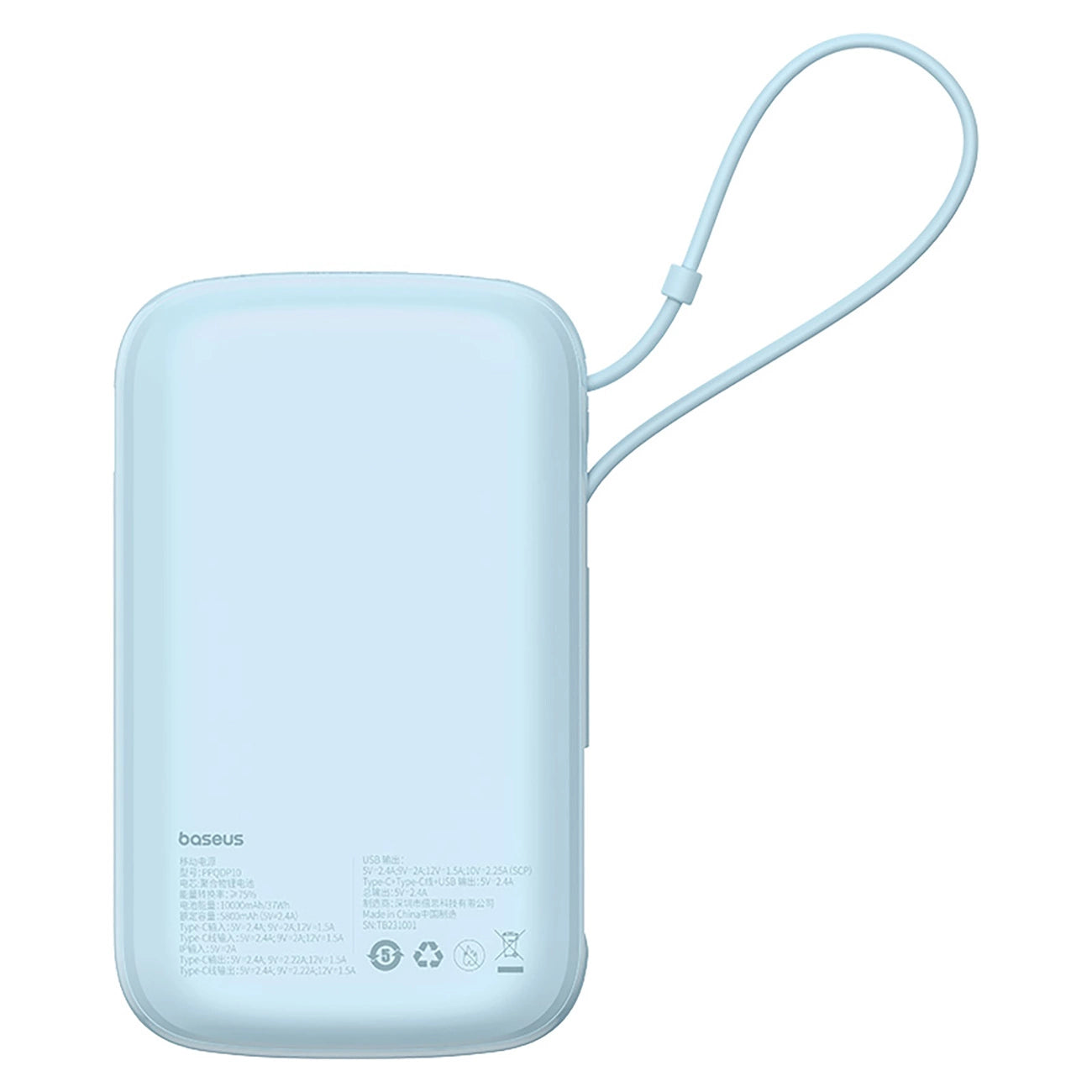 Baseus Qpow Pro+ 22.5W 10000mAh USB-C Power Bank - Blue_1