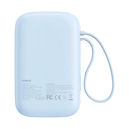 Powerbank Baseus QPow 2 10000mAh 30W 2xUSB-C (blue)_2