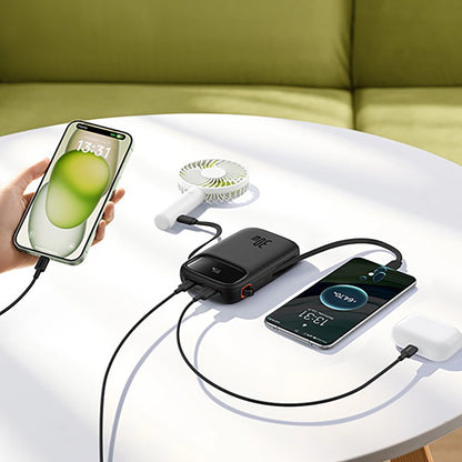 Baseus QPow 2 30W 10000mAh Power Bank with Built-in USB-C Cables - Black_22