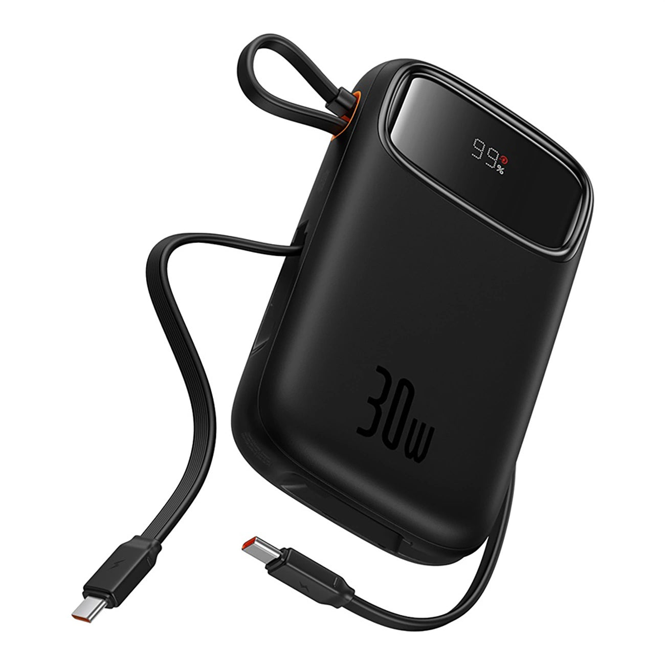 Baseus QPow 2 30W 10000mAh Power Bank with Built-in USB-C Cables - Black_6