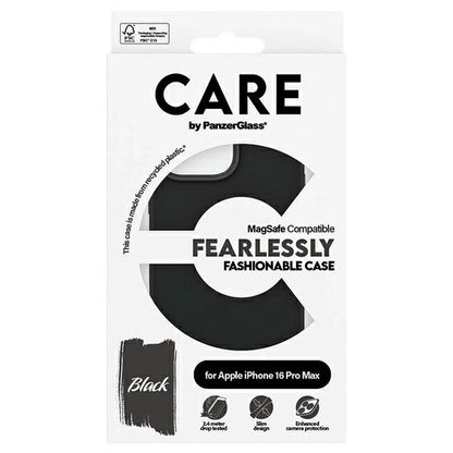 CARE by PanzerGlass Fashion Case iPhone 16 Pro Max 6.9" black/black MagSafe 1380_3