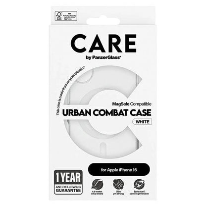 CARE by PanzerGlass Flagship Case iPhone 16 6.1&quot; white/white MagSafe 1337_3