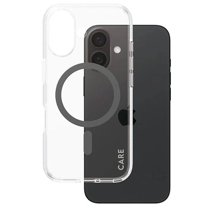 CARE by PanzerGlass Flagship Case iPhone 16 6.1&quot; black/black MagSafe 1345_1
