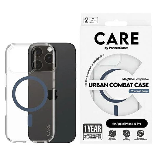 CARE by PanzerGlass Flagship Case iPhone 16 Pro 6.3&quot; blue/blue MagSafe 1366_0