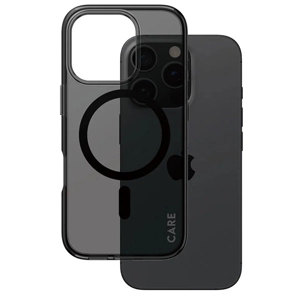 CARE by PanzerGlass Flagship Case iPhone 16 Pro 6.3"" smoke/smokey MagSafe 1350_1