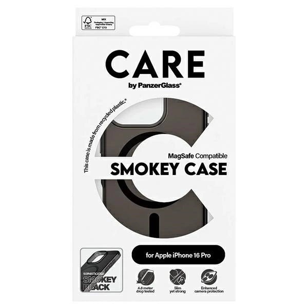 CARE by PanzerGlass Flagship Case iPhone 16 Pro 6.3"" smoke/smokey MagSafe 1350_3