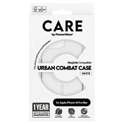 CARE by PanzerGlass Flagship Case iPhone 16 Pro Max 6.9&quot; white/white MagSafe 1340_3