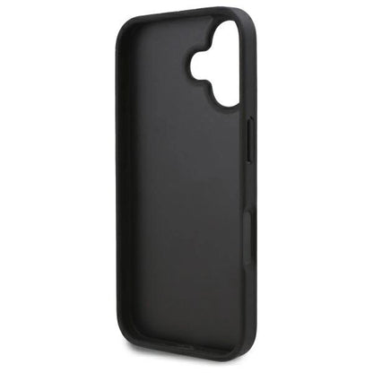 Karl Lagerfeld Cardslots Monogram iPhone 16 Case - Black_6