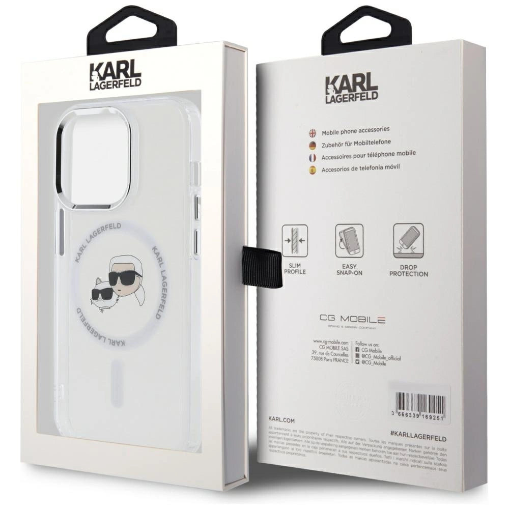 Capinha MagSafe Karl Lagerfeld / Branco_7