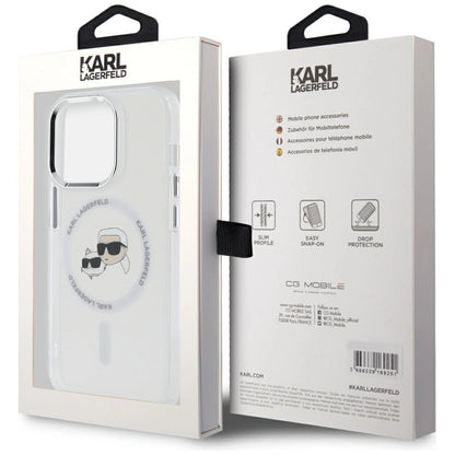 Capinha MagSafe Karl Lagerfeld / Branco_7