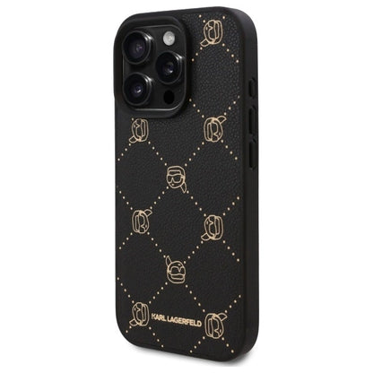 Karl Lagerfeld Magsafe Karl Head Case for iPhone 16 Pro Max - Black_1