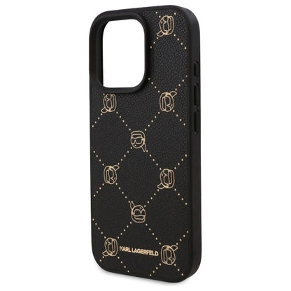 Karl Lagerfeld Magsafe Karl Head Case for iPhone 16 Pro Max - Black_5