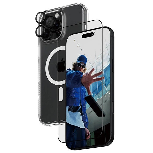 PanzerGlass Bundle 3in1 iPhone 16 Pro Max 6.9" D3O Hardcase + Screen Protector UWF+ Lens B1294+2864+1284_1
