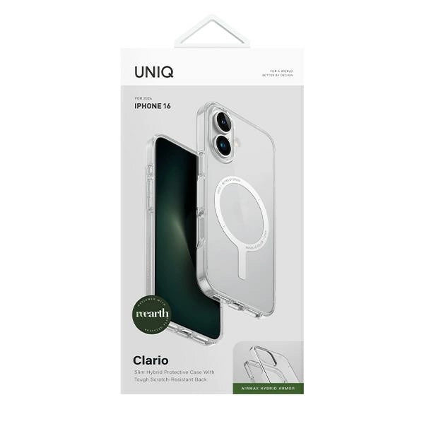 Uniq Clario iPhone 16 6.1" Magclick Charging case transparent/lucent clear_3