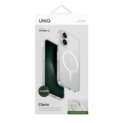 Uniq Clario iPhone 16 6.1" Magclick Charging case transparent/lucent clear_3