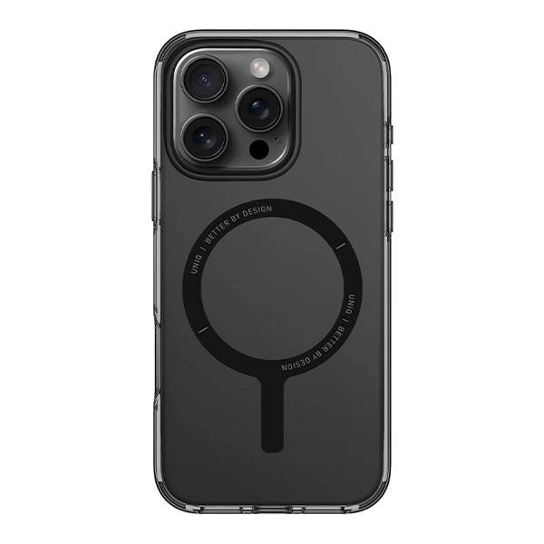 Uniq Clario case iPhone 16 Pro 6.3" Magclick Charging smoke/smoke_1