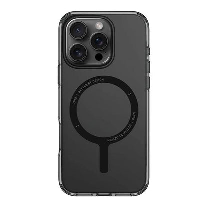 Uniq Clario case iPhone 16 Pro 6.3" Magclick Charging smoke/smoke_1