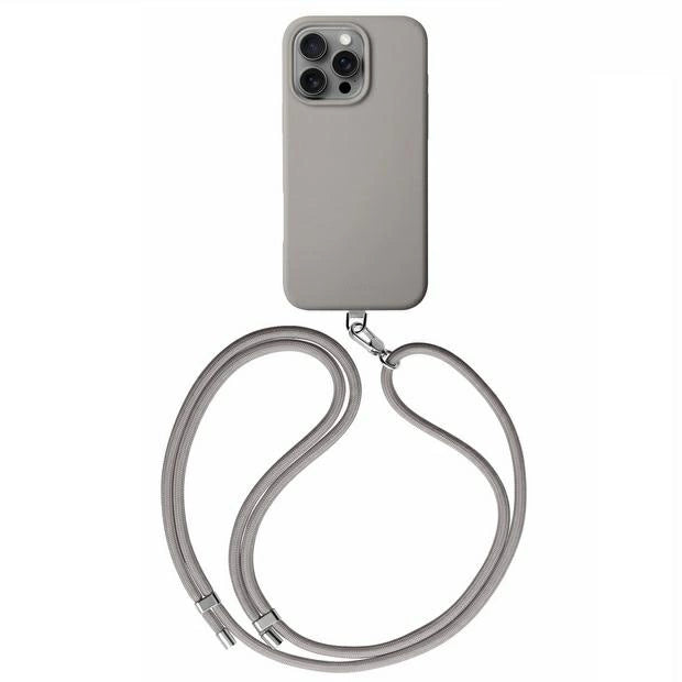 Uniq Coehl Creme iPhone 16 Pro 6.3" Magnetic Charging case gray/taupe gray_0