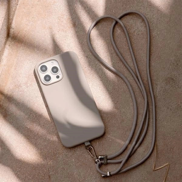 Uniq Coehl Creme iPhone 16 Pro 6.3" Magnetic Charging case gray/taupe gray_7