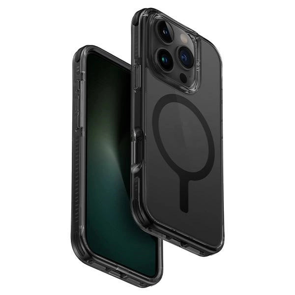 Uniq Combat iPhone 16 Pro Max 6.9" case Magclick Charging black/carbon black_0