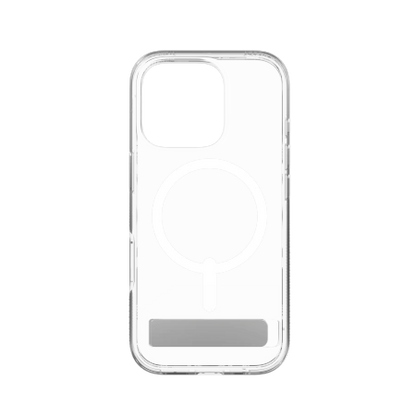 ZAGG Crystal Palace Snap Kickstand MagSafe Case with Stand for iPhone 16 Pro - Clear_0