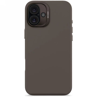 Decoded AntiMicrobial Silicone Backcover MagSafe for iPhone 16 Plus - Brown_0