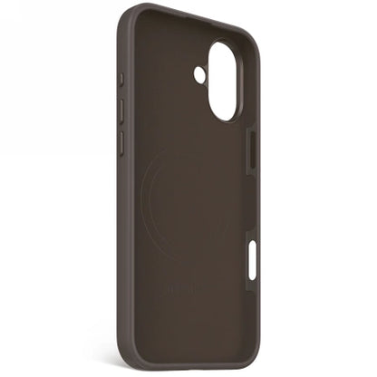 Decoded AntiMicrobial Silicone Backcover MagSafe for iPhone 16 Plus - Brown_2