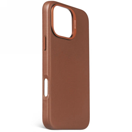 Decoded Leather Backcover case with MagSafe for iPhone 16 Pro Max - brown_2