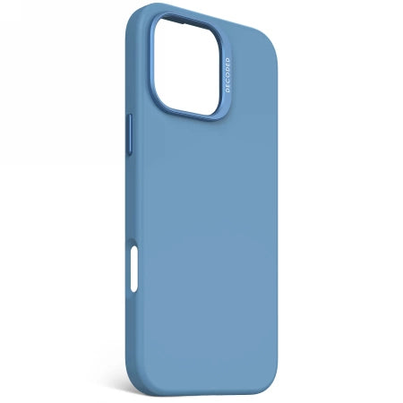 Decoded AntiMicrobial Silicone Backcover Case with MagSafe for iPhone 16 Pro Max - Blue_1