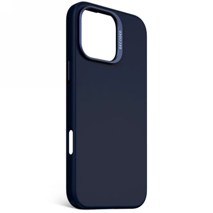 Decoded AntiMicrobial Silicone Backcover Case with MagSafe for iPhone 16 Pro Max - Navy Blue_1