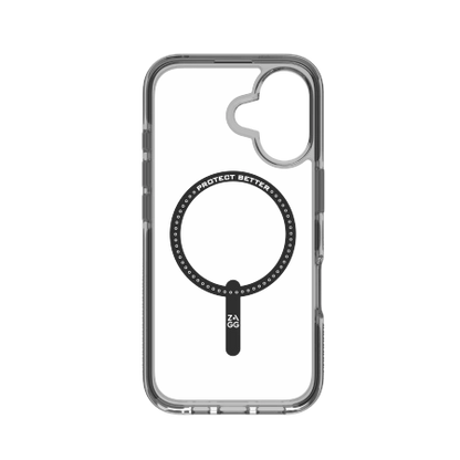 ZAGG Santa Cruz Snap MagSafe iPhone 16 Case - Black_1