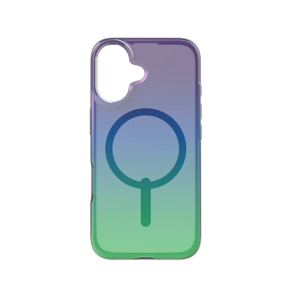 ZAGG Milan Snap Case with MagSafe for iPhone 16 - Green/Purple_0