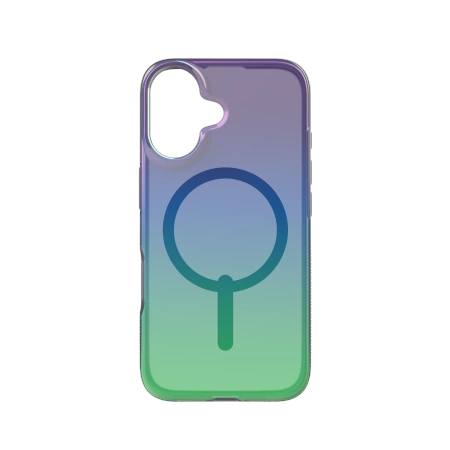 ZAGG Milan Snap Case with MagSafe for iPhone 16 - Green/Purple_0