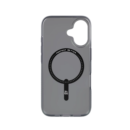 ZAGG Milan Snap Case with MagSafe for iPhone 16 - Green/Purple_1