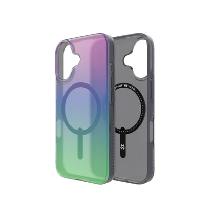 ZAGG Milan Snap Case with MagSafe for iPhone 16 - Green/Purple_2