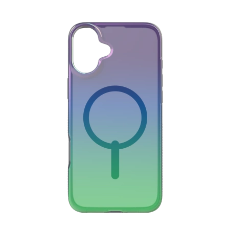 ZAGG Milan Snap Case with MagSafe for iPhone 16 Plus - Green/Purple_0
