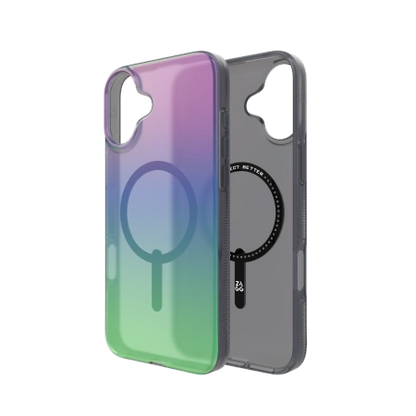 ZAGG Milan Snap Case with MagSafe for iPhone 16 Plus - Green/Purple_2