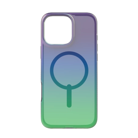 ZAGG Milan Snap Case with MagSafe for iPhone 16 Pro Max - Green/Purple_0