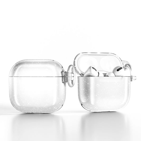 Glitter Case for AirPods 4 - Transparent_0