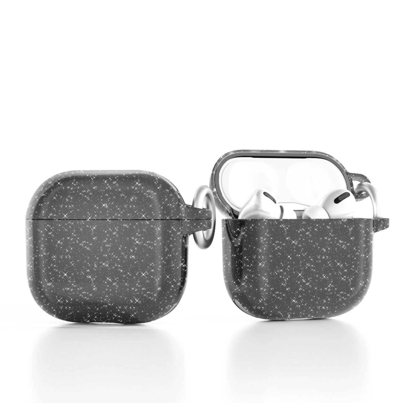 Glitter Case for AirPods 4 - Black_0