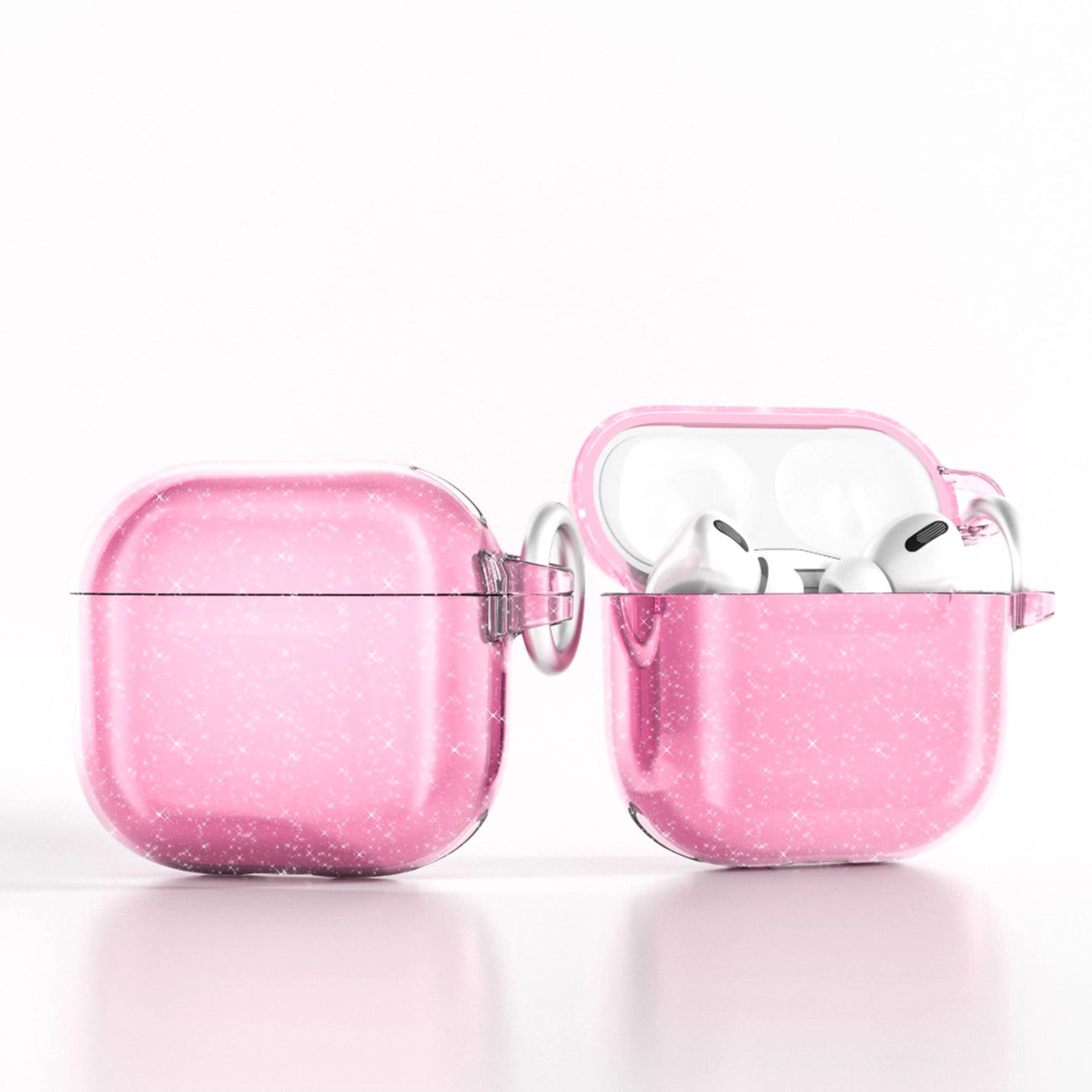 Glitter Case for AirPods 4 - Pink_0