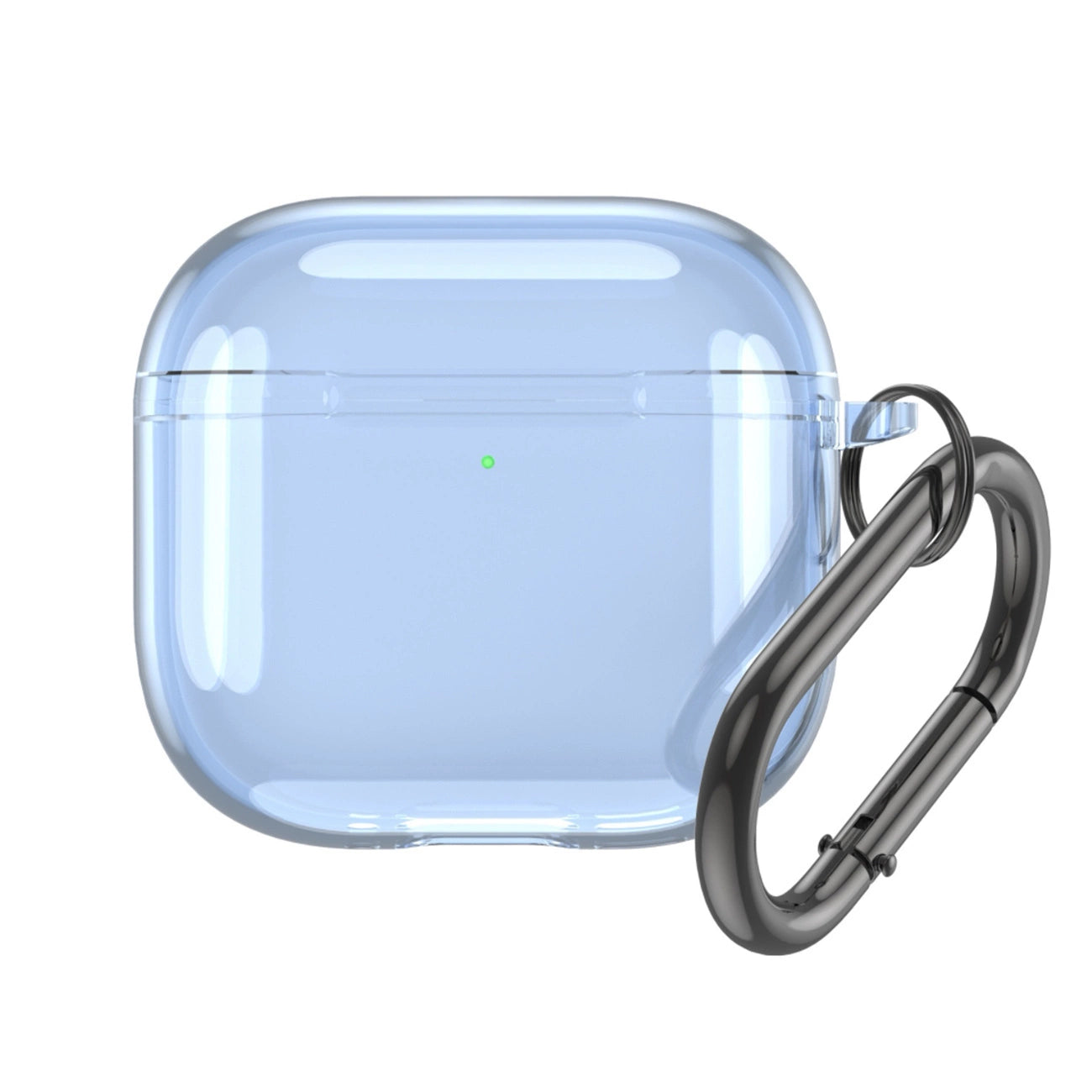Airpods 4 Transparent Case - Blue_0