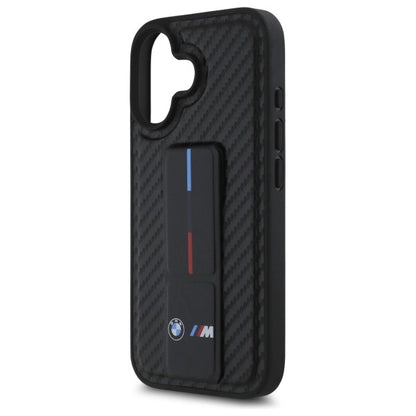 BMW M Grip Stand Smooth and Carbon case for iPhone 16 - black_5
