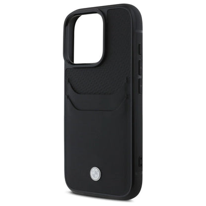BMW Sign Leather Cardslot Case for iPhone 16 Pro Max - Black_5