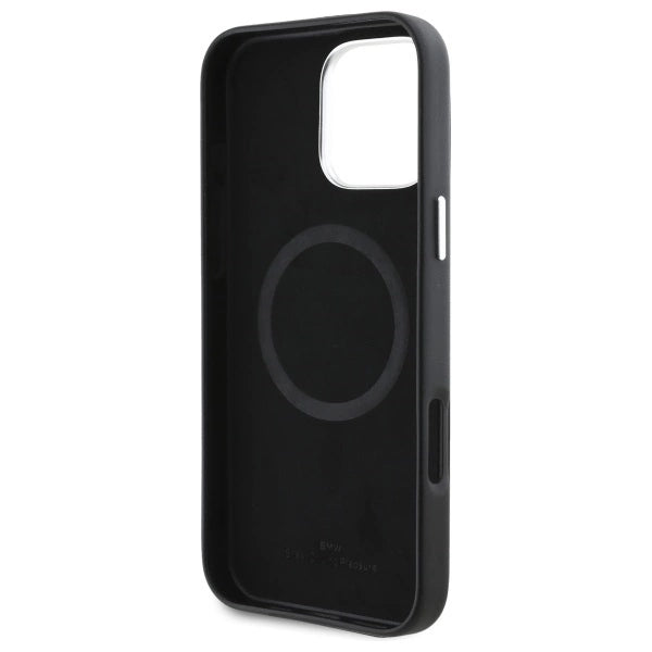 BMW Sign Full Wrapped Metal MagSafe Case for iPhone 16 Pro Max - Black_6