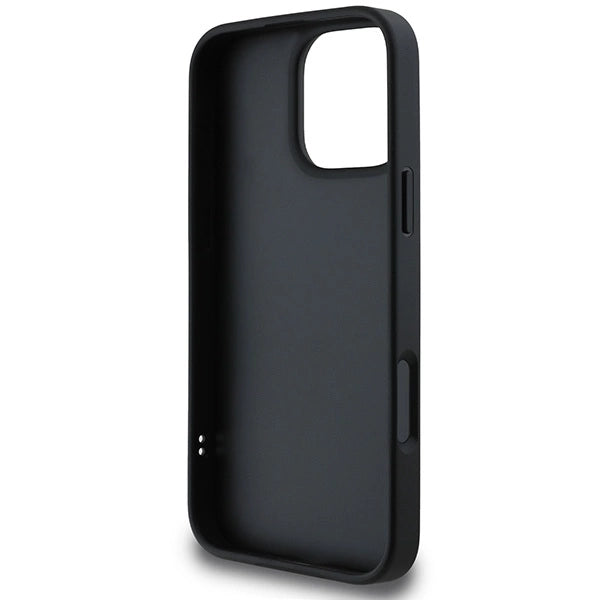 DKNY Quilted Stack Logo iPhone 16 Pro Case - Black_6