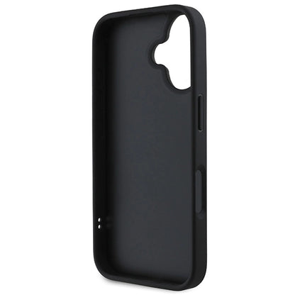 DKNY Quilted Stack Logo iPhone 16 Case - Black_6