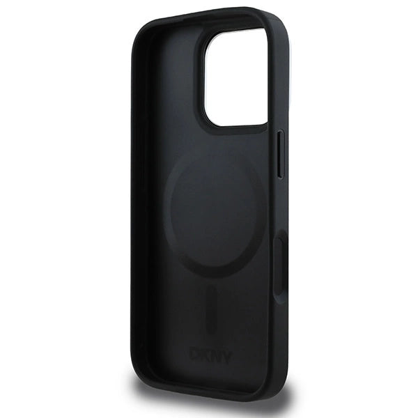 DKNY Checkered Pattern Magsafe iPhone 16 Pro Max Case - Black_6